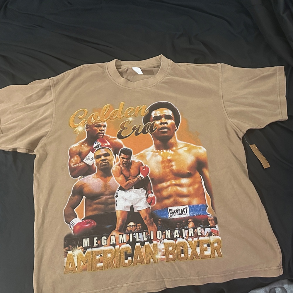 Everlast Golden Era Boxer Tee - Brown